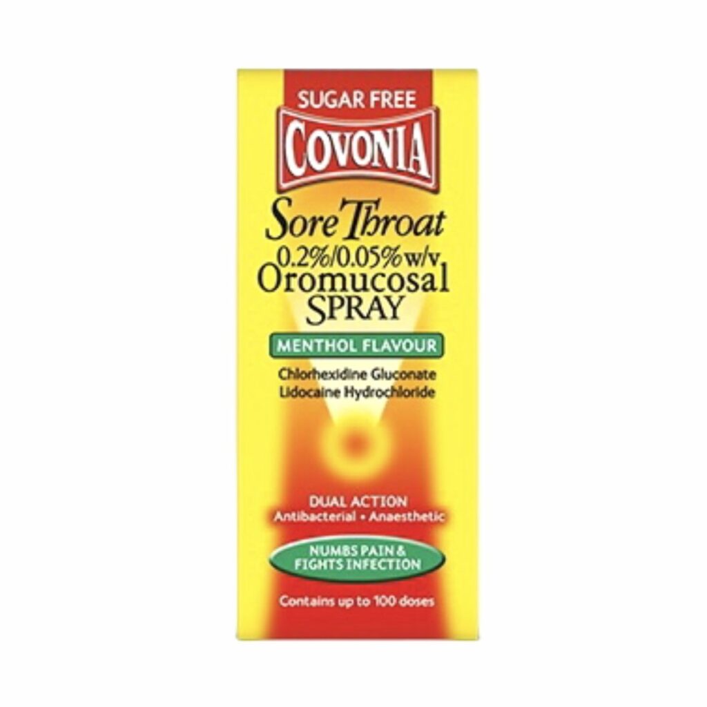 Can You Swallow Covonia Sore Throat Spray