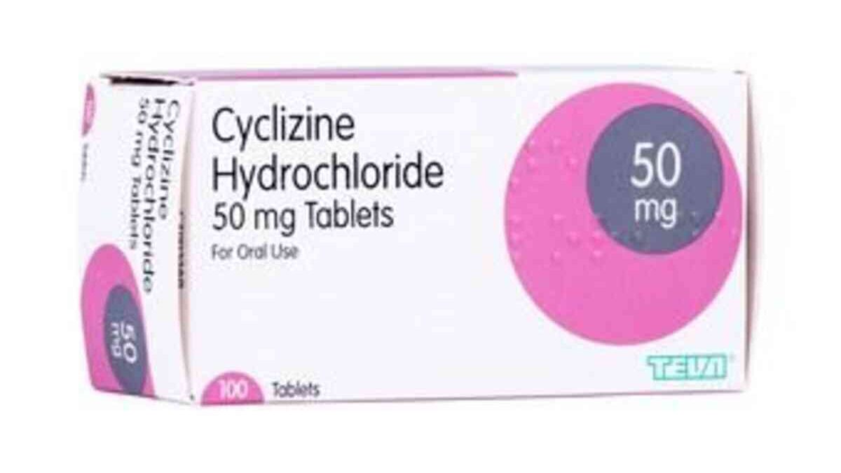 Cyclizine For Anxiety