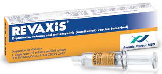How long does Revaxis vaccine last