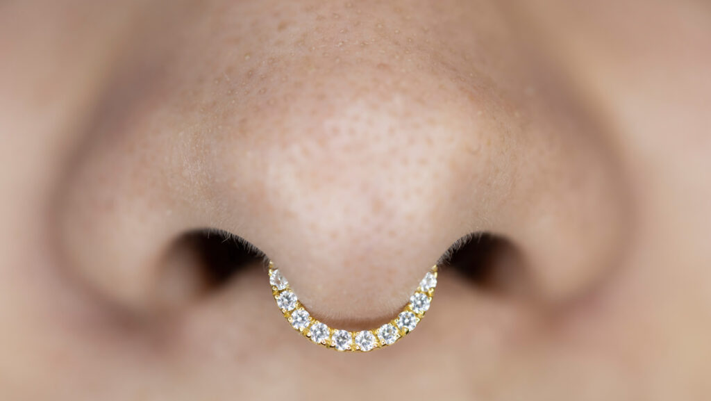 What does a nose ring mean on a woman