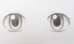 How do you draw a anime eye