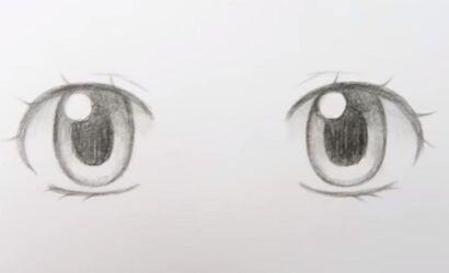 How do you draw a anime eye