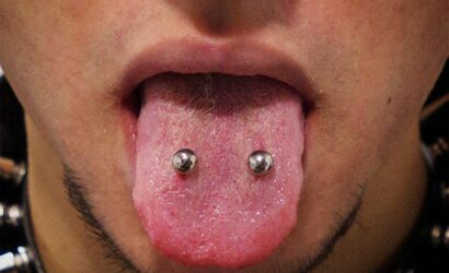 How much does a venom tongue piercing cost?