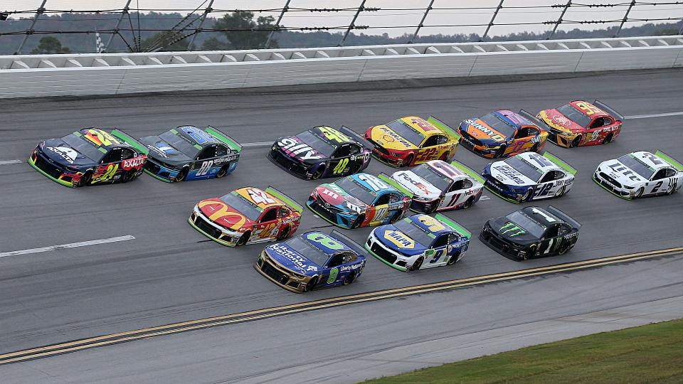 Who's on the pole for Sunday's race at Talladega