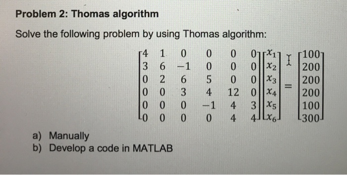 Thomas Algorithm Adi Matlab