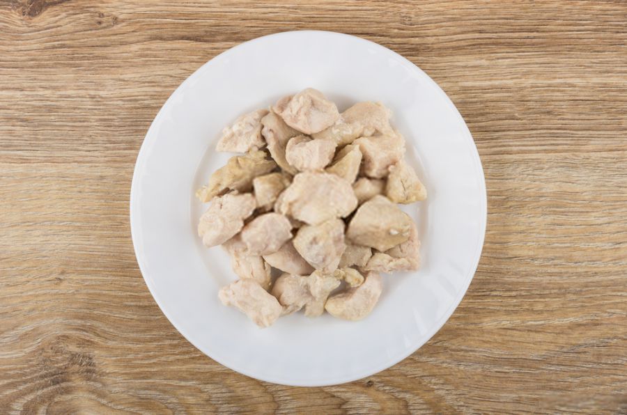 boil chicken for dogs