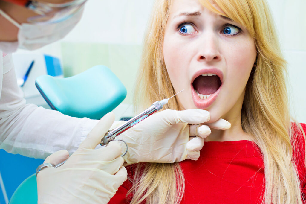 Does dental anesthesia needle hurt