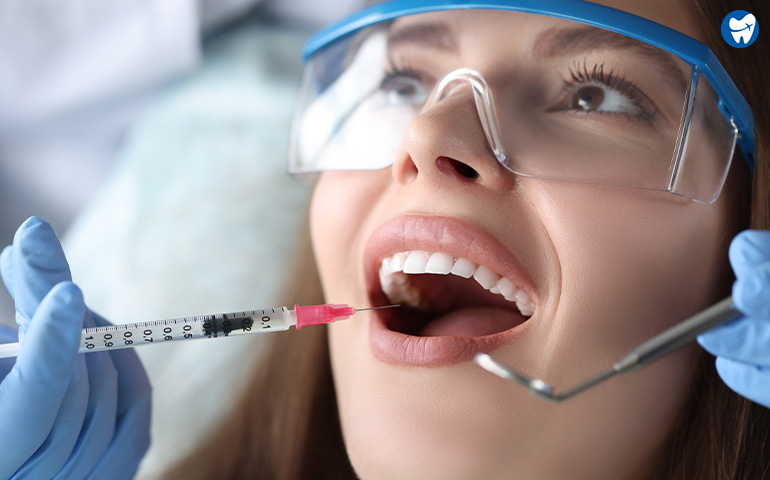 How much is local anesthesia for dental work